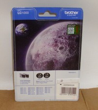 2 x Brother LC1000BK Tinte black DCP 130C 260C 330 357C Fax 1355 1360 1460 1560