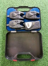 Perca Ultra Carp 3+1 Funk Bissanzeiger Set mit Koffer Box Angeln Karpfen Carp 