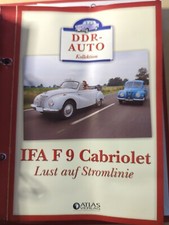 Datenblatt IFA F9 Cabriolet
