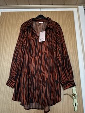 Langärmelige Bluse in Safari