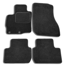 4-teiliges Velours Fußmatten