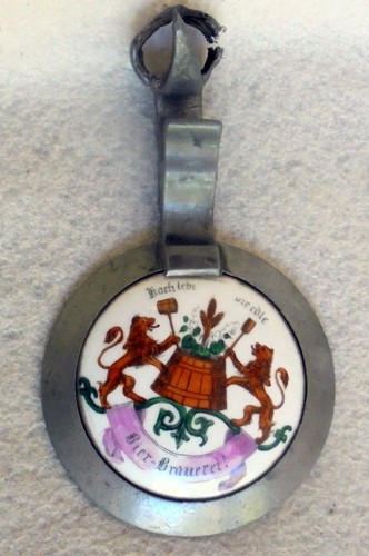 Alt porzellan einlagedeckel - alt,