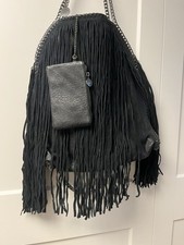 Stella McCartney *Tasche *Shopper* Handtasche* Tote Bag * Fransen *groß* Vintage