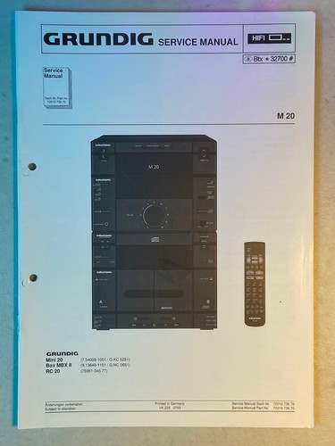 Grundig service manual für - grundig, service-manual