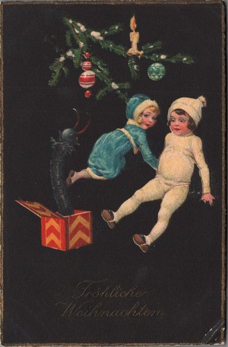 Fröhliche weihnachten - ak,