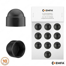 schwarz Schutzkappen Schraubenkappen Abdeckkappen Kunststoff Endkappen Kappen