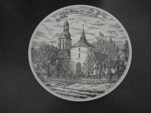 Gedenkteller 800 jahre - jahre, welver