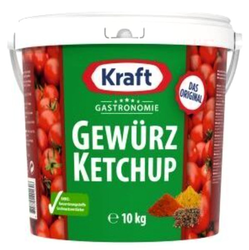 Kraft gewürz ketchup - ketchup, eimer