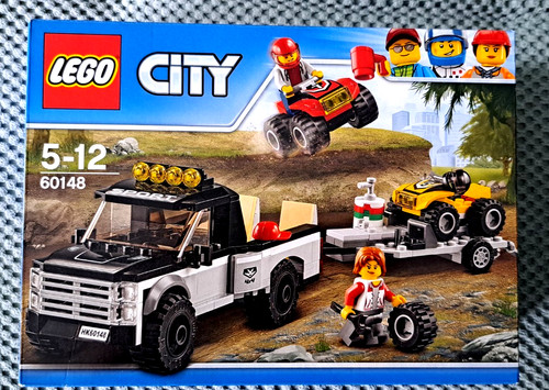Lego city 60148 quad rennteam - lego,