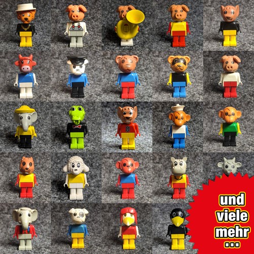 Lego fabuland tier - tier, minifiguren