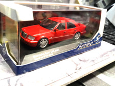 MERCEDES BENZ AMG E60 W124 E-Klasse 500E Tuning Limousine 1994 rot Solido 1:43