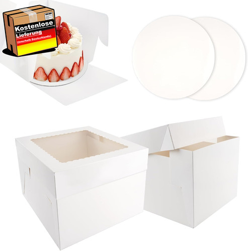 Tortenbox aus karton für - karton,