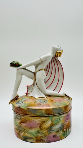 French art deco - art, porcelain