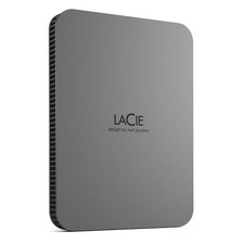 LaCie Mobile Drive Secure 2TB Externe Festplatte USB 3.2 Gen 1 Space Gray
