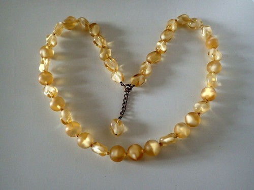 Kette glas vintage - vintage, collier