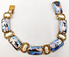 Schönes Emaille Armband 925