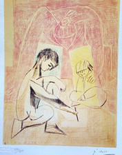 Pablo Picasso COA Original