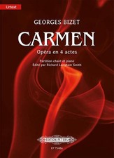 Carmen Vocal Score: Opera in 4