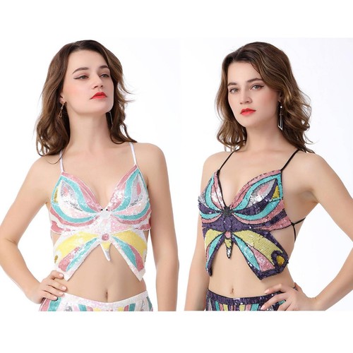 Kurzes top mit pailletten - top,