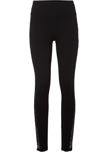Stylisches leggings mit spitze - stylisches,