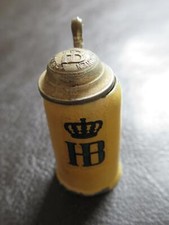 Münchner Hofbräu,Hofbräuhaus,Mini-Bierkrug,Zinndeckel
