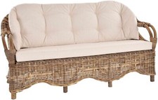 Rattan Dreisitzer Wintergarten