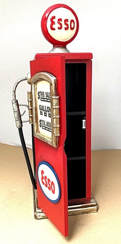 Retro zapfsäule esso schrank - retro,