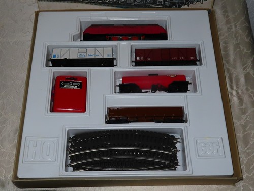 Vintage modeleisenbahn zugset - vintage,