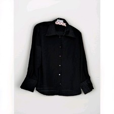 Damenbluse seide schwarz - damenbluse,