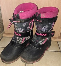 Winterstiefel Stiefel Mädchen Schwarz Pink 36 Kangaroos