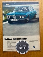 1973 BMW E3 2500 2800 3.0 S