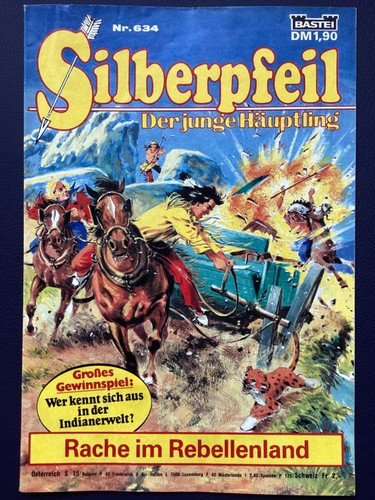 Bastei comic silberpfeil 634 - comic,
