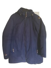 Hochwertige ICEPEAK Damen Winterjacke, dunkelblau, Größe 46 