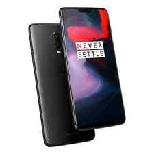 OnePlus 6 Schwarz Smartphones Dual-SIM 8GB / 128GB  -  sehr gut / ohne Zubehör