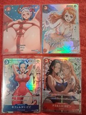 One Piece Sexy Custom Cards Nami Nico Robin Yamato Vivi Holo Japanese Near Mint