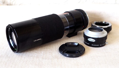 300mm super tele objektiv 3x - super, +