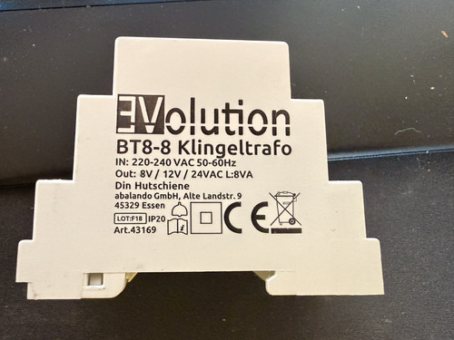 Eberg bt8 klingeltrafo - bt8-8,