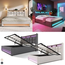 Polsterbett mit USB LED