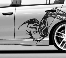 Drachen Aufkleber Auto