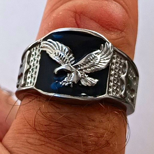 Herren siegelring adler - adler, motiv