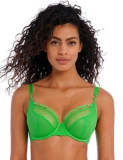 Freya Temptress BH Plunge Bügel sexy halbtransparent Spitze Damen BH 400102
