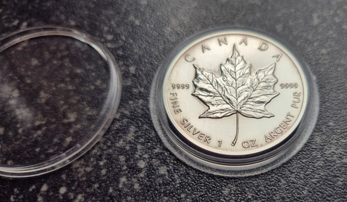 Unze silber maple leaf 1 - silber,