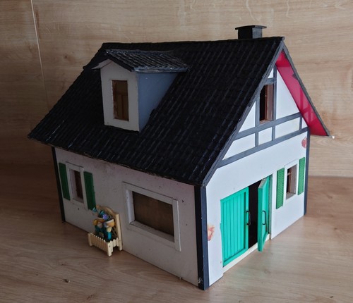 Beleuchtetes haus - beleuchtetes,