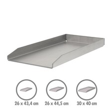 BBQ-Toro Edelstahl Grillplatte