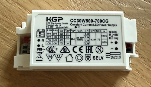 Led konstantstromquelle - 5x,