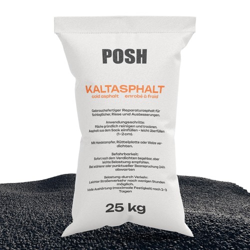 Posh kaltasphalt 25kg - kaltasphalt, |