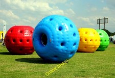 Foto 6x4 Zorbing auf der