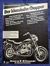 Kawasaki Z 750 LTD Twin, originale Werbung aus 1982