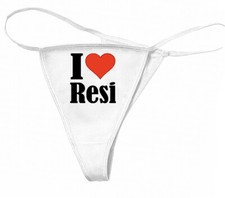 String Tanga I Love Resi