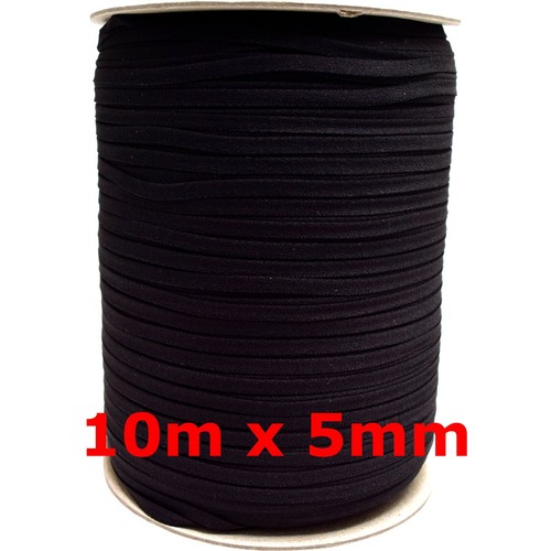 10m 5mm gummiband - 10m, x